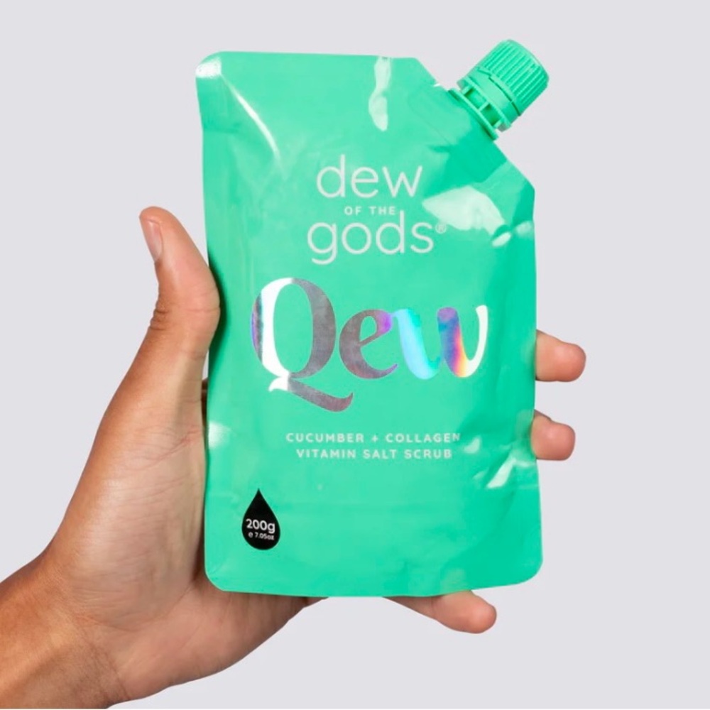 New Dew of the Gods Qew Vitamin Salt Scrub